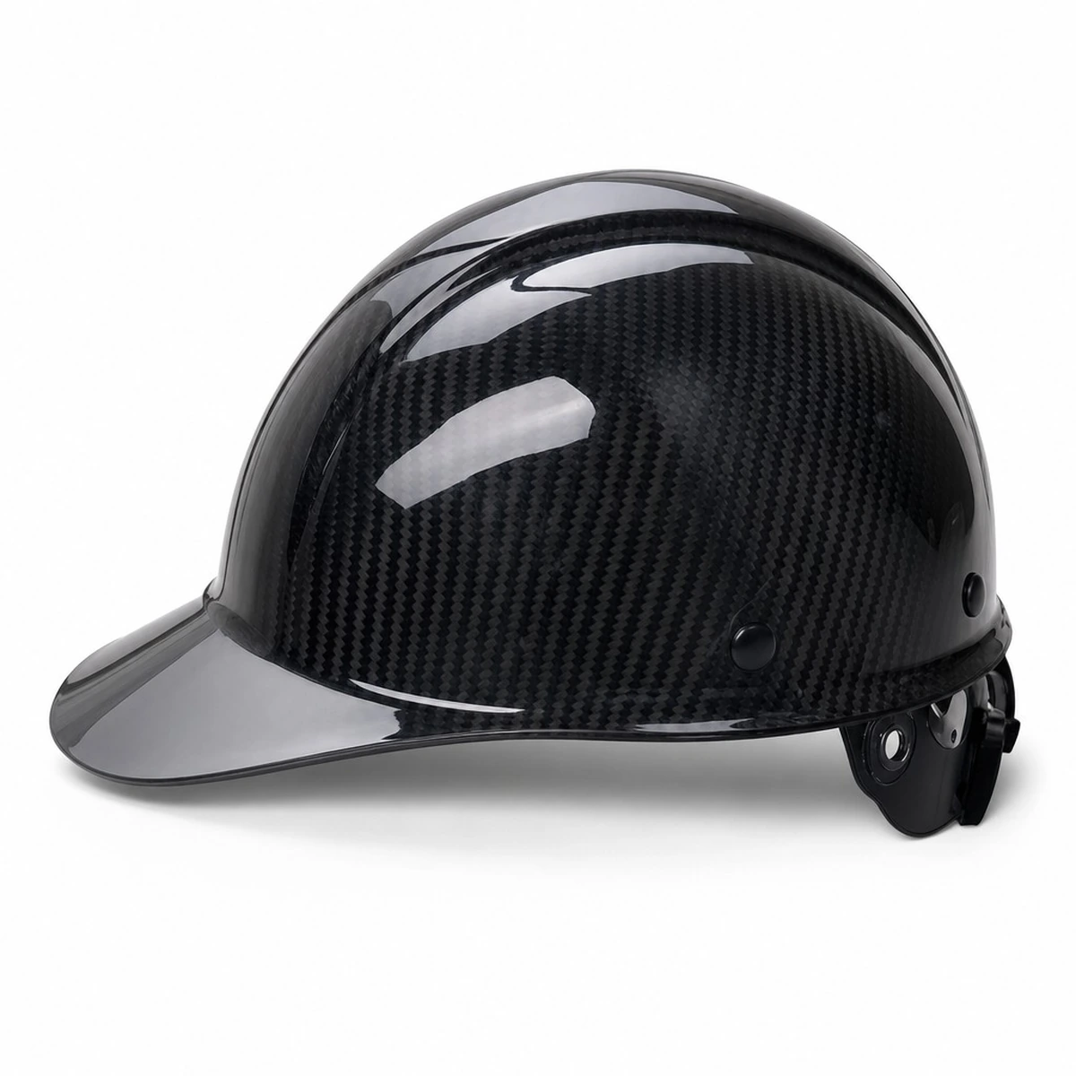 Carbon fiber cap style hard hat